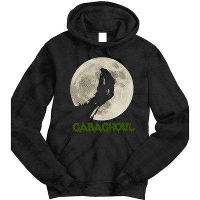 Gabaghoul Funny Hand Moon Halloween Gift Tie Dye Hoodie