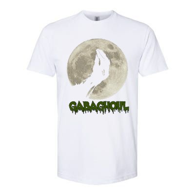 Gabaghoul Funny Hand Moon Halloween Gift Softstyle CVC T-Shirt