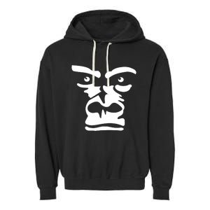 Gorilla Face Iconic Stylish Monkey Garment-Dyed Fleece Hoodie