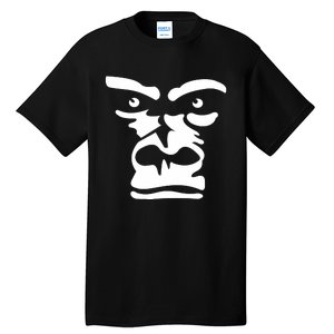 Gorilla Face Iconic Stylish Monkey Tall T-Shirt