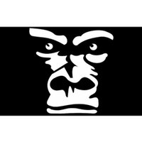 Gorilla Face Iconic Stylish Monkey Bumper Sticker