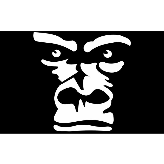 Gorilla Face Iconic Stylish Monkey Bumper Sticker