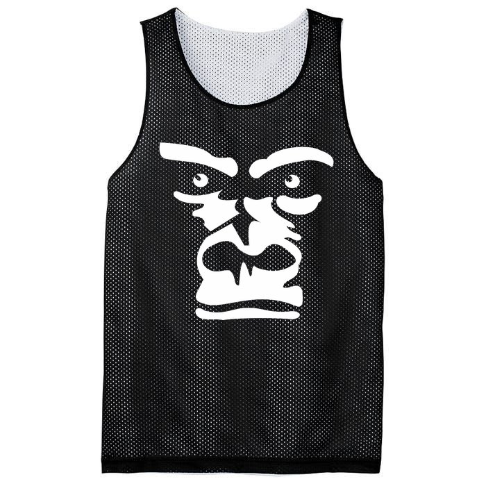 Gorilla Face Iconic Stylish Monkey Mesh Reversible Basketball Jersey Tank