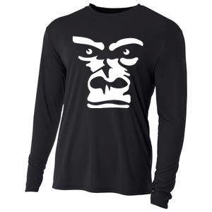 Gorilla Face Iconic Stylish Monkey Cooling Performance Long Sleeve Crew