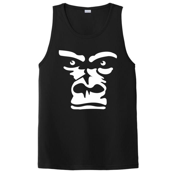 Gorilla Face Iconic Stylish Monkey PosiCharge Competitor Tank