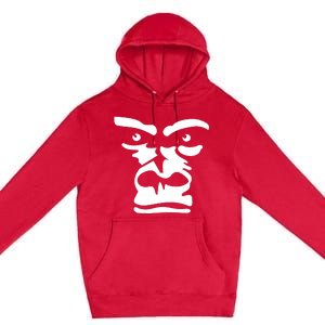 Gorilla Face Iconic Stylish Monkey Premium Pullover Hoodie