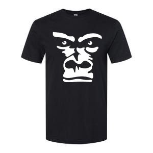 Gorilla Face Iconic Stylish Monkey Softstyle CVC T-Shirt