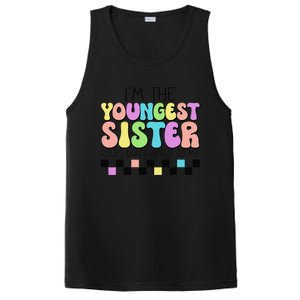 Groovy Flower IM The Youngest Sister Rules DonT Apply Me PosiCharge Competitor Tank