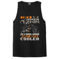 Gentlemen Funny Im A Biker Grandpa Saying Motorcycle PosiCharge Competitor Tank