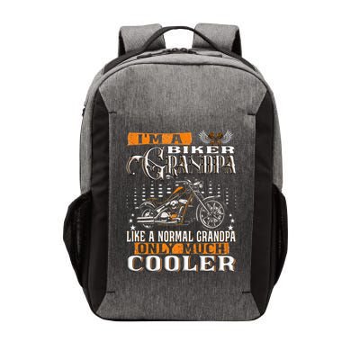 Gentlemen Funny Im A Biker Grandpa Saying Motorcycle Vector Backpack