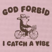 God Forbid I Catch A Vibe 25L Jumbo Tote