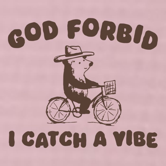 God Forbid I Catch A Vibe 25L Jumbo Tote