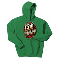 God Focused Inspirational Kids Hoodie