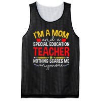 Groovy Funny It's Me Hi I'm The Teacher It's Me Mesh Reversible Basketball Jersey Tank