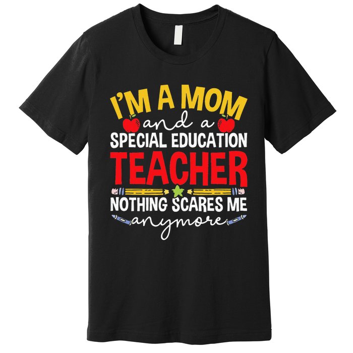 Groovy Funny It's Me Hi I'm The Teacher It's Me Premium T-Shirt