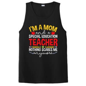 Groovy Funny It's Me Hi I'm The Teacher It's Me PosiCharge Competitor Tank