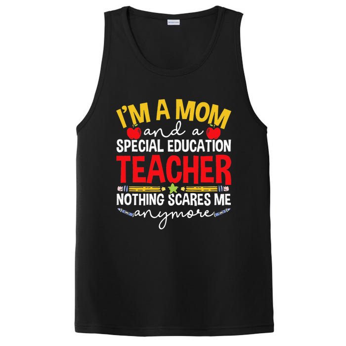 Groovy Funny It's Me Hi I'm The Teacher It's Me PosiCharge Competitor Tank