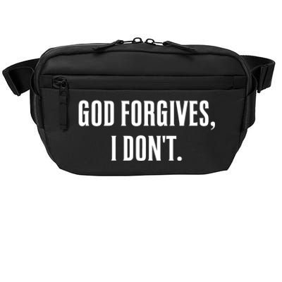 God Forgives I Don't Goth Punk Expression Gift Crossbody Pack