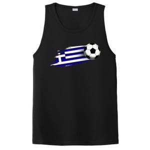 Greece Flag Jersey Greek Soccer Team Greek PosiCharge Competitor Tank