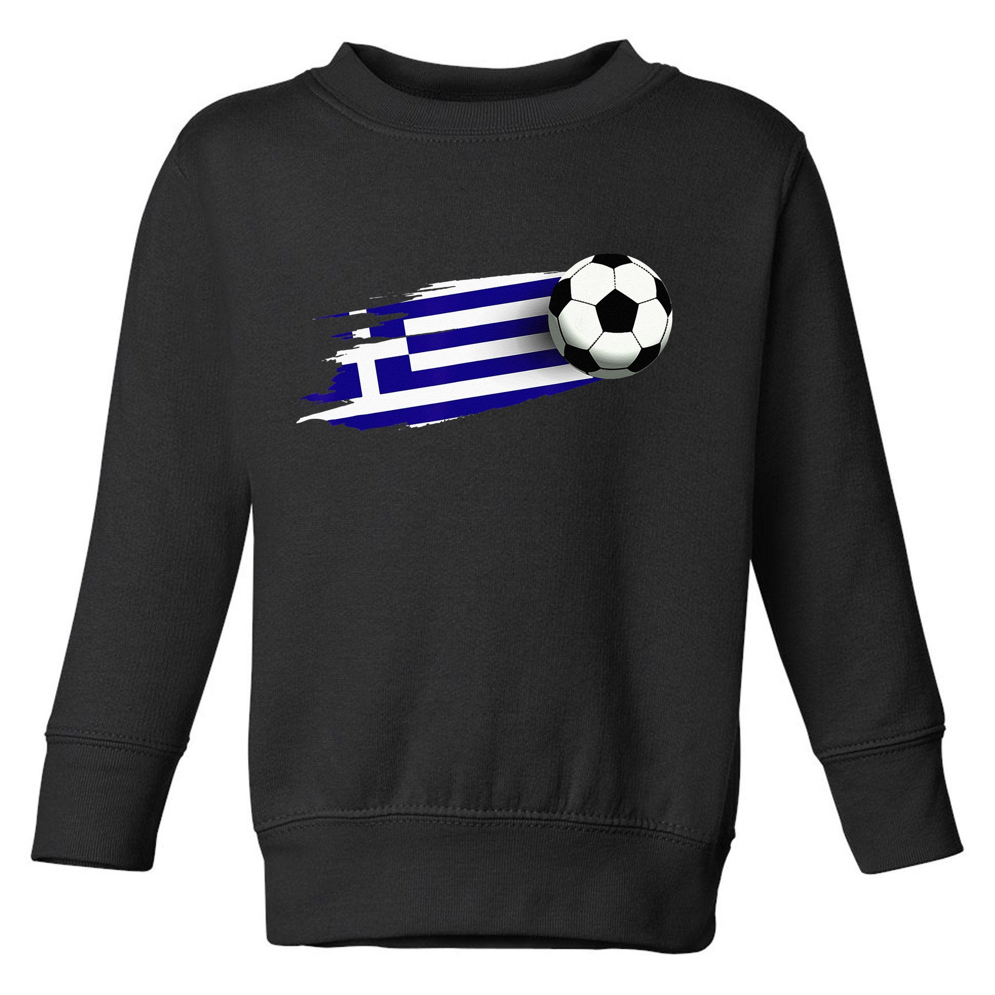 Greece Flag Jersey Greek Soccer Team Greek Toddler Sweatshirt
