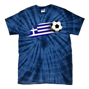 Greece Flag Jersey Greek Soccer Team Greek Tie-Dye T-Shirt