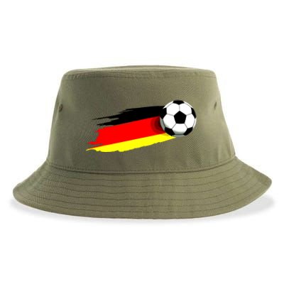 Germany Flag Jersey German Soccer Team German Sustainable Bucket Hat