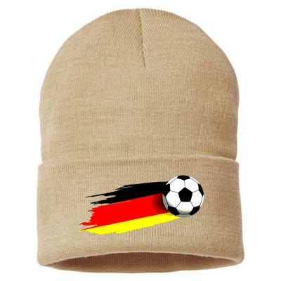 Germany Flag Jersey German Soccer Team German Sustainable Knit Beanie