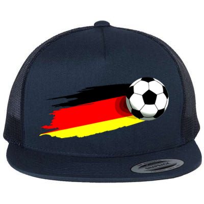 Germany Flag Jersey German Soccer Team German Flat Bill Trucker Hat