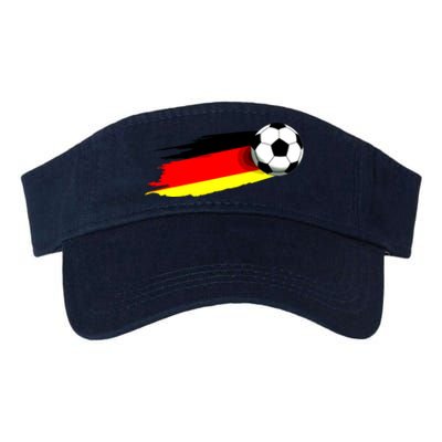 Germany Flag Jersey German Soccer Team German Valucap Bio-Washed Visor