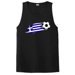 Greece Flag Jersey Greek Soccer Team Greek PosiCharge Competitor Tank