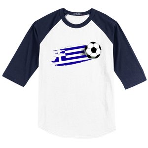 Greece Flag Jersey Greek Soccer Team Greek Baseball Sleeve Shirt