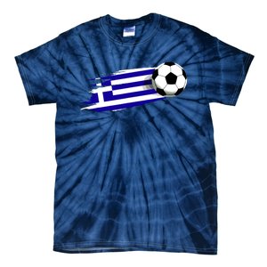 Greece Flag Jersey Greek Soccer Team Greek Tie-Dye T-Shirt