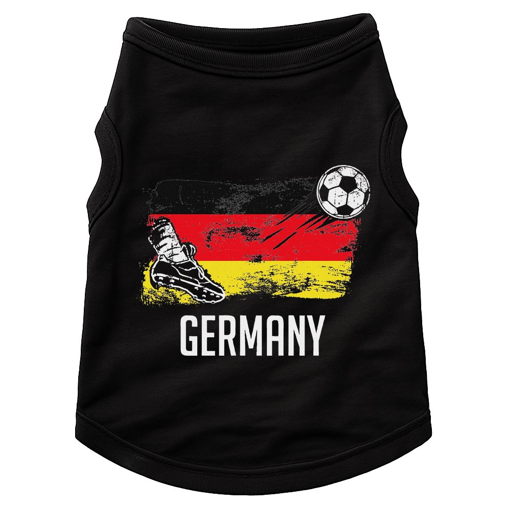 Germany Flag Jersey German Soccer Team German Doggie Tank