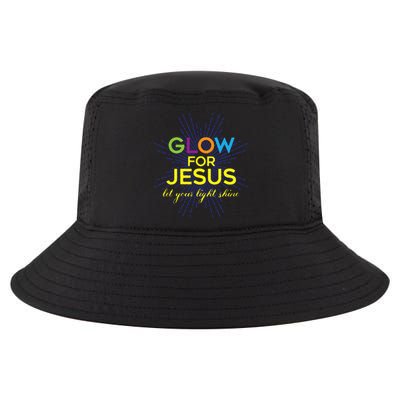 Glow For Jesus Let Your Light Shine Faith Cool Comfort Performance Bucket Hat