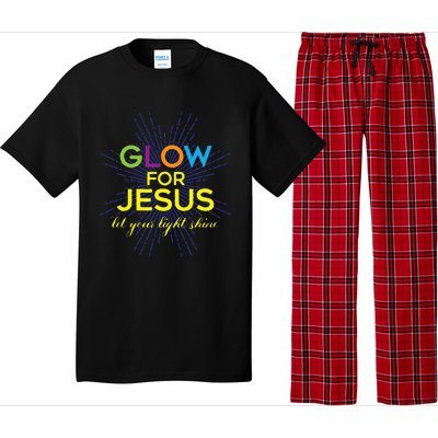 Glow For Jesus Let Your Light Shine Faith Pajama Set