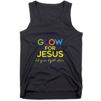 Glow For Jesus Let Your Light Shine Faith Tank Top