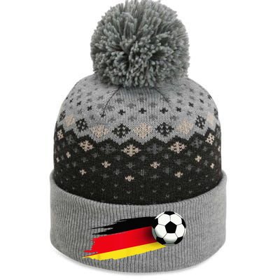 Germany Flag Jersey German Soccer Team German The Baniff Cuffed Pom Beanie