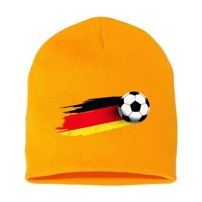 Germany Flag Jersey German Soccer Team German Short Acrylic Beanie