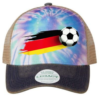 Germany Flag Jersey German Soccer Team German Legacy Tie Dye Trucker Hat