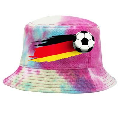 Germany Flag Jersey German Soccer Team German Tie-Dyed Bucket Hat