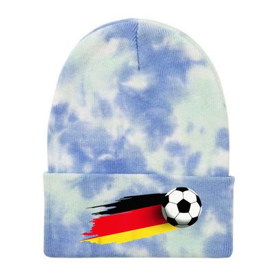 Germany Flag Jersey German Soccer Team German Tie Dye 12in Knit Beanie