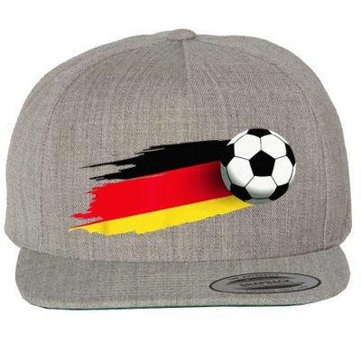 Germany Flag Jersey German Soccer Team German Wool Snapback Cap