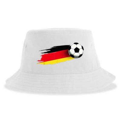 Germany Flag Jersey German Soccer Team German Sustainable Bucket Hat