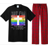 Gay For Jesus Christ Gift Christian Service God Pajama Set