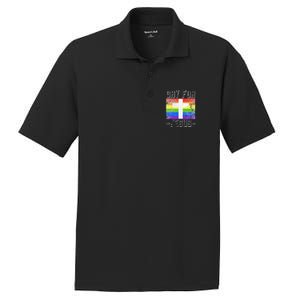 Gay For Jesus Christ Gift Christian Service God PosiCharge RacerMesh Polo