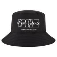 God Fidence Knowing I CanT But He Can Christian Religious Cool Comfort Performance Bucket Hat