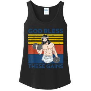 God Fidence Knowing I Can't but He can Christian Religious Ladies Essential Tank