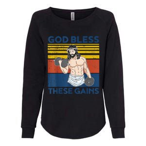 God Fidence Knowing I Can't but He can Christian Religious Womens California Wash Sweatshirt