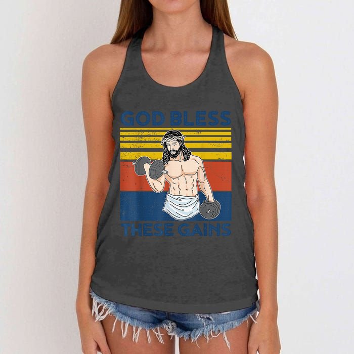 God Fidence Knowing I Can't but He can Christian Religious Women's Knotted Racerback Tank