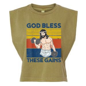 God Fidence Knowing I Can't but He can Christian Religious Garment-Dyed Women's Muscle Tee